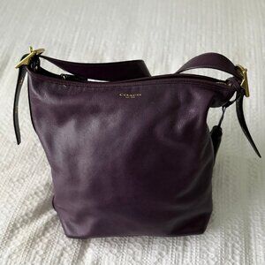 Coach Bleecker Bucket Bag with Zipper Closure